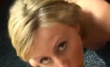 Blonde Milf From Britain Getting A Facial