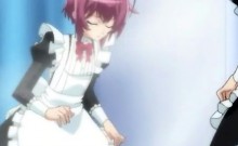Shemale Anime Maid Self Masturbating In The Bathtub