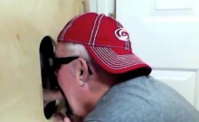 Gloryhole Newbie Is Hooked On The Feeling