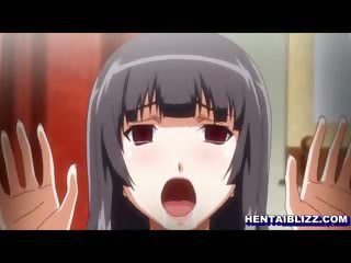 Japanese hentai hot sucking stiff dick and facial cumshot