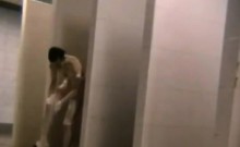 Unaware Amateurs Filmed In Shower Room