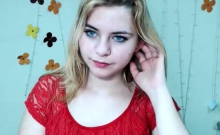 Cute Teen Strips Naked On Webcam