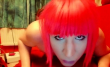 Chrismidnightx Amotharis 2014 Sweet Pink Hair Nude Boy