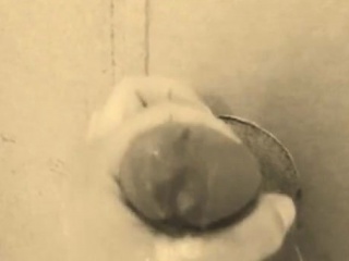 homemade gloryhole handjob with big cumshot