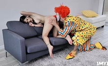 Tricky clown fucked milf Alana