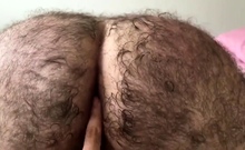 Daddy bear loves dick in his hairy ass