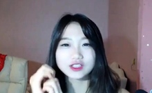 Korean girl strips on a webcam part 1