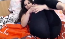 Stuck Up Russian Girl Lets You Get Hard To Her Leggings