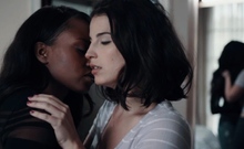 Busty Teen Comforted By Her Ebony Stepsis