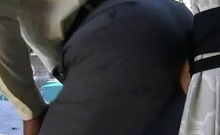 Dress Clothes Dildo Ride Using My Man Cunt