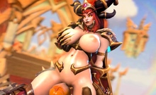 World of Warcraft 3D Cartoon Sweet Girls Getting Fucked