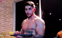 Horny gay men muscle videos