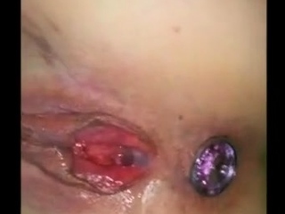 Fun with butt plug