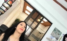 Webcam brunette furios anger masturbation 1