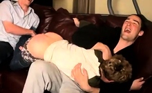 Gay teen boys puffy nipples An Orgy Of Boy Spanking!