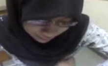 Malaysian Hijab Girl Boob Press