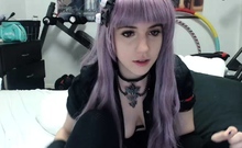 Emo Teen Becka Solo Webcam Masturbation Porn