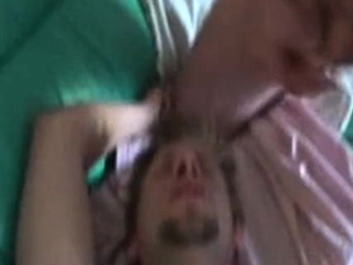 Virgin Boy fucked hard by 2 cocks