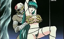 Tied Up Hentai Hard Fucked By Monster