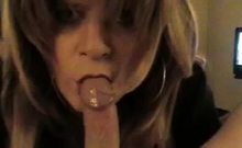 Mouthfucked Crossdresser Cumslut