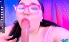 Stacked brunette goes solo toys and masturbation