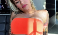 Chubby Blonde Brianna Solo Masturbation