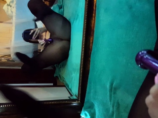 Bdsm bitch toys ass and pierced pussy in fetish hd solo