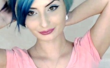 Emo Teen Becka Solo Webcam Masturbation Porn