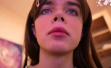Amateur Teen georgeus brunette 2