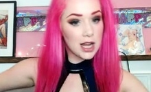 Close Up Transgender Cumshot