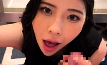 Amateur Asian Deepthroat Blowjob