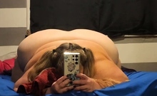 Brunette Solo Webcam Masturbation