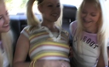 Miltontwin Lesbian Play at Car