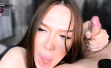 Brunette Teenage Blowjob Babe