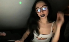 Brunette Solo Webcam Masturbation