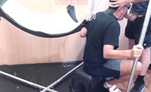 Moustache mature anally ravaged sexswing