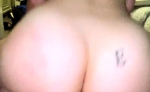 Amateur blonde ass fucked