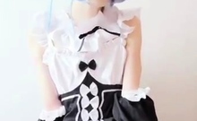 Asian teen likes toys inside her wet muff