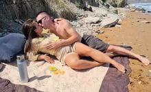 Awhoring fine time on the nude beach with a hot chick - XXX!