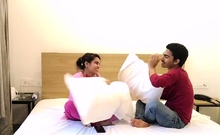 Real Indian 18 Year Old Bhabhi Kamini Getting Fucked
