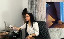 Femdom beauty babe comment smalldicks