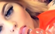 Amateur Blonde With BIG BOOBS Hot Free Cam Show