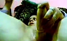 Arab Girl's Banana Webcam Show