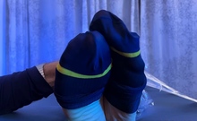 Hairy Dallas Experienced Feet Tickles While Wrapped