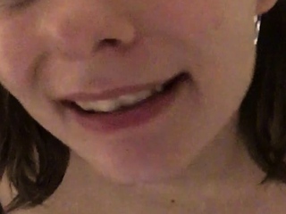 Small titted brunette amateur anal nailed at home