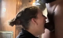 Interracial Gangbang Brunette Slut Facial Bukkake In Hd