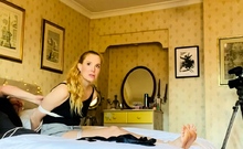 Amateur His Tall Blonde Fetish Masturbating On Live Webcam