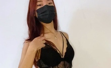Amateur Asian Webcam Strip Masturbation