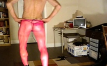 ROBERT RICHARD MILGATE PINK FISHNET PANTYHOSE