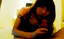 Asian Bareback with Crossdresser